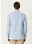 Classic Fit Açık Mavi Poplin Gömlek 4