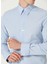 Classic Fit Açık Mavi Poplin Gömlek 5