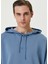 Free Heaven Coronet Blue Kapüşonlu Oversize Erkek Sweatshirt 5