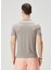 Extreme Koyu Gri Keten T-Shirt 4