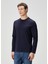 Lacivert Uzun Kollu T-Shirt 3