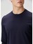Lacivert Uzun Kollu T-Shirt 5