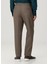 Kahverengi Keten Formal Pantolon 3