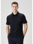 Lacivert Polo Yaka T-Shirt 1