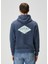 Mavi Kapüşonlu Sweatshirt 4