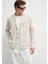 Ekru Keten Blazer 0110713-70144 2