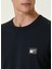 Lacivert Logo Detaylı T-Shirt 5