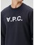 Lacivert Logo Baskılı Sweatshirt 5