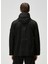 Siyah Kapüşonlu Parka 4
