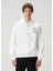Diamond Column Kapüşonlu Organik Pamuk Sweatshirt 1