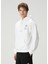Diamond Column Kapüşonlu Organik Pamuk Sweatshirt 3