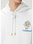 Diamond Column Kapüşonlu Organik Pamuk Sweatshirt 5