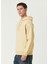 Sarı Kapüşonlu Logo Detaylı Sweatshirt 3