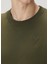 Yeşil Logo Nakışlı Sweatshirt 5