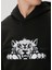 Siyah Kapüşonlu Sweatshirt 5