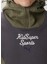 x Kidsuper Koyu Gri Kapüşonlu Sweatshirt 5