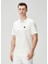 Kırık Beyaz Logo Detaylı T-Shirt 3