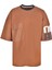 Nomadian Oversize Kahve Erkek T-Shirt 4