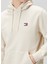 Regular Fit Bej Kapüşonlu Sweatshirt 5