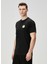 Siyah Logo Detaylı T-Shirt 3
