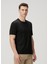 Siyah Logo Nakışlı T-Shirt 1