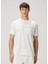 Rivalto Krem Logo Baskılı T-Shirt 3