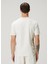 Rivalto Krem Logo Baskılı T-Shirt 4