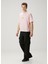 Pembe Figür Baskılı T-Shirt 3