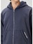 Lacivert Kapüşonlu Sweatshirt 5
