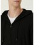 Siyah Kapüşonlu Sweatshirt 5