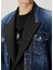 Be Cool Be Nice Lacivert Denim Garnili Ceket 5