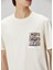 Postcard Beyaz Baskılı T-Shirt 5