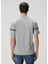 Gri Logo Detaylı T-Shirt 4