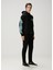 Siyah Mavi Kapüşonlu Sweatshirt 2