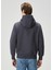 Koyu Gri Logo Detaylı Sweatshirt 4