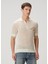 Summer Lovers Kırık Beyaz Polo Yaka T-Shirt 1