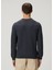 Antrasit Logo Nakışlı Sweatshirt 3