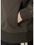 Gri Kapüşonlu Logolu Sweatshirt 6