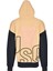 Kum Fırtınası Fermuarlı Antrasit Kum Rengi Hoodie 6