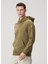 Haki Kapüşonlu Sweatshirt 3