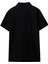 Siyah Pamuklu Polo Yaka Kısa Kollu Erkek T-Shirt 2