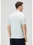 Açık Mavi Polo Yaka Ipek T-Shirt 4