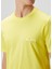 Sarı Logo Nakışlı T-Shirt 5