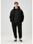 Siyah Kapüşonlu Sweatshirt 2