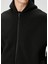 Siyah Kapüşonlu Sweatshirt 5