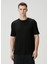 Siyah Gofreli T-Shirt 1