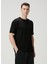 Siyah Gofreli T-Shirt 3