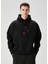 Together Siyah Kapüşonlu Sweatshirt 1