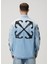 Mavi Logo Patchli Denim Gömlek 4