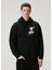 Gloomy Siyah Kapüşonlu Sweatshirt 1